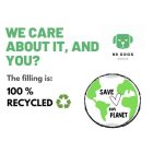 Fringed Soft Magic Okker M (60x53cm)