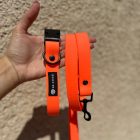 Leash Hexa Orange M (110x2,5cm)