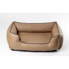 NRDOGS Lux Brown Dog Bed + Blanket L (90x70cm)