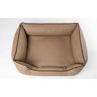 NRDOGS Lux Brown Dog Bed + Blanket L (90x70cm)